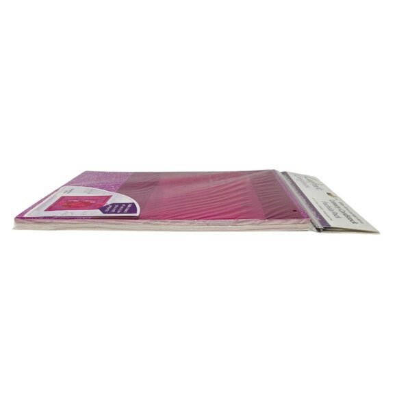 Crafters Companion Luxury Cardstock Fuchsia Pack Glitter Mirror Matt 30 Sheets - Picture 8 of 8